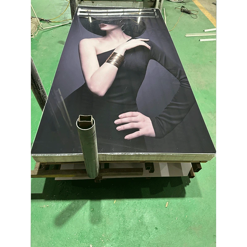 3D PVC Marble Sheet Uv Uv Coating