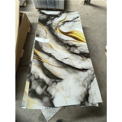 1220 * 2400 * 3 mm UV-marmorilevy
